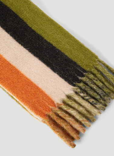 Marni 로고 스카프 그린 mni0253041