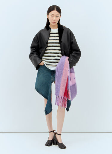 Marni 短款羊毛马海毛针织衫 白色 mni0257008