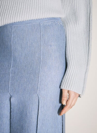 Wool-Silk Skirt Marni Wool-Silk Skirt Blue mni0257011