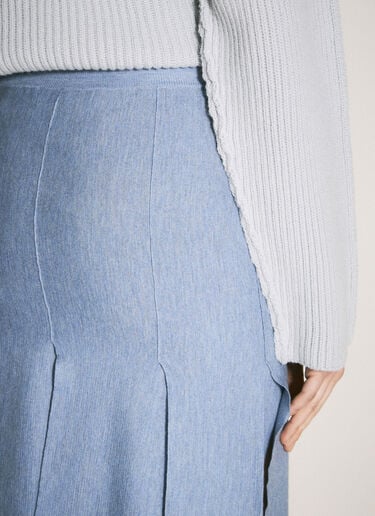 Wool-Silk Skirt Marni Wool-Silk Skirt Blue mni0257011