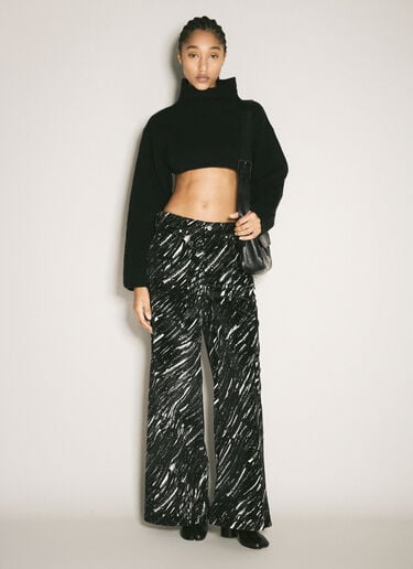 Turtleneck Cropped Sweater Marni Turtleneck Cropped Sweater Black mni0258002