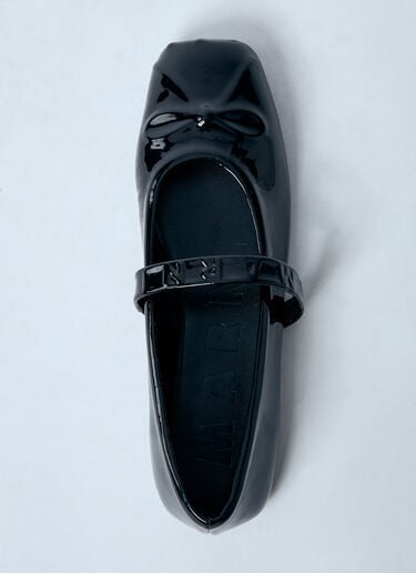 Patent Mary Jane Shoes Marni Patent Mary Jane Shoes Black mni0259015