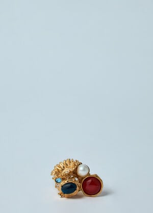 Marni マルチペンダントリング  ブルー mni0259028