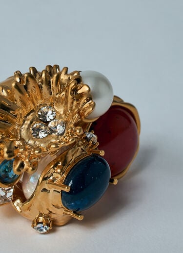 Multiple Pendant Ring Marni Multiple Pendant Ring Blue mni0259028