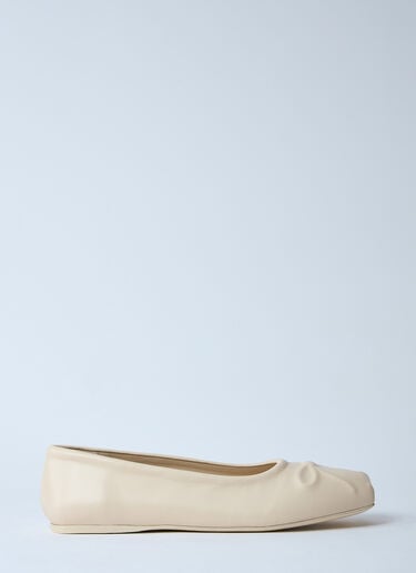 ダンサーバレリーナフラット Marni ダンサーバレリーナフラット クリーム mni0260001