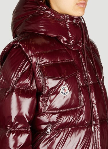 Moncler Karakorum 카라코람 립스톱 다운 재킷 버건디 mnk0254002
