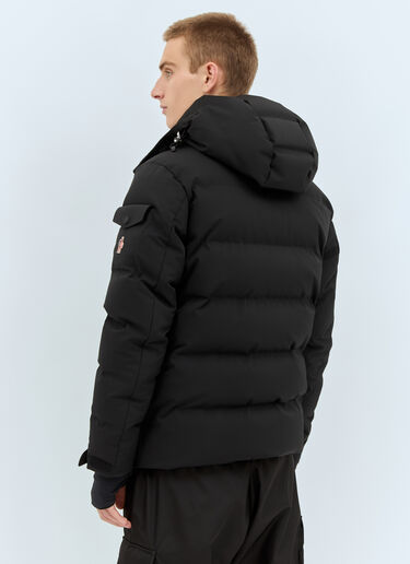 Moncler Grenoble 몬트제테크 쇼트 다운 재킷 블랙 mog0158002