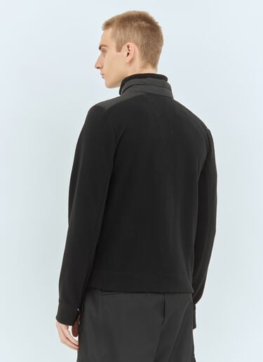 Moncler Grenoble Fleece Cardigan Black mog0158007