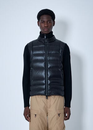 Moncler Grenoble Quilted Jacket Black mog0158008