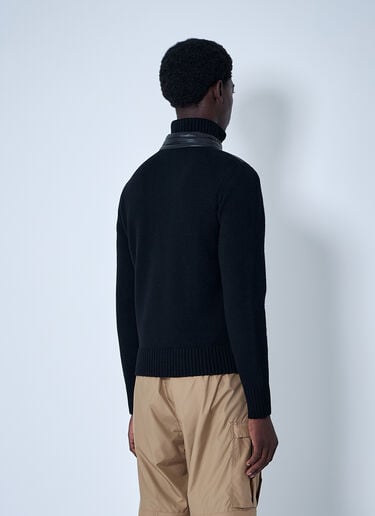 Moncler Grenoble 퀼팅 마감 재킷 블랙 mog0158008