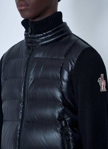 Moncler Grenoble 퀼팅 마감 재킷 블랙 mog0158008