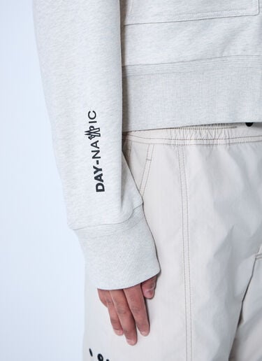 Moncler Grenoble 夹棉羊毛拉链连帽夹克  白色 mog0159007