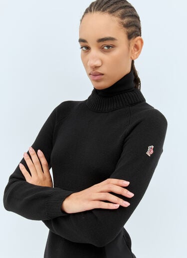 Tネックセーター Moncler Grenoble Tネックセーター ブラック mog0258011