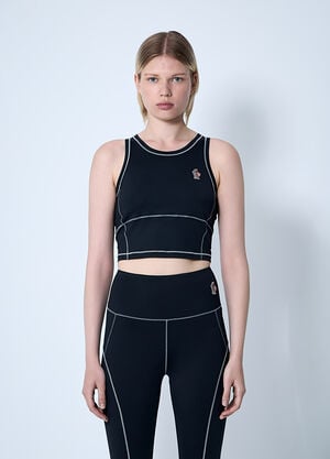 Moncler Grenoble Logo Motif T-Shirt Black mog0259011