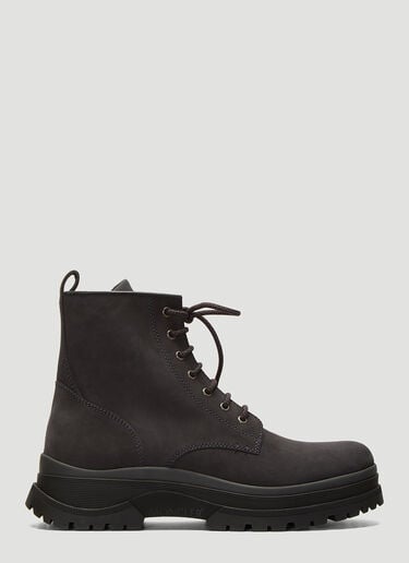 Ulysse Suede Boots Moncler Ulysse Suede Boots Grey mon0138014