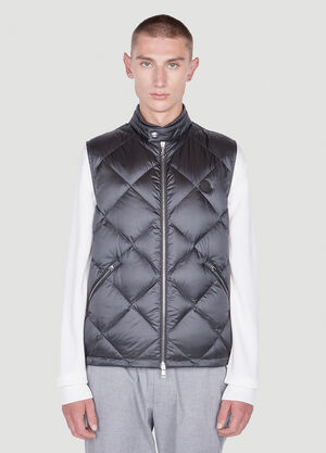 Moncler Neste Gilet Jacket Dark Grey mon0151011