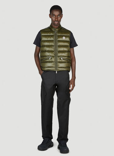 Gui Gilet Jacket Moncler Gui Gilet Jacket Khaki mon0151024