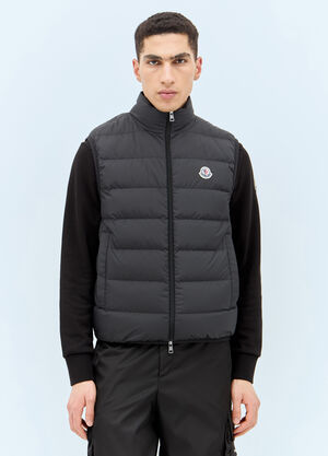 Moncler Contrin 羽绒马甲 黑色 mon0157007
