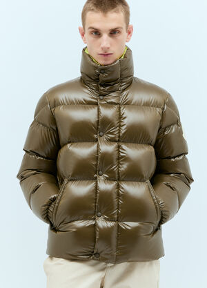 Moncler Dervox 短款羽绒服  棕色 mon0158010