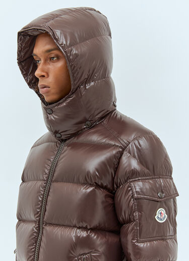 Moncler Maya Short Down Jacket Brown mon0158017