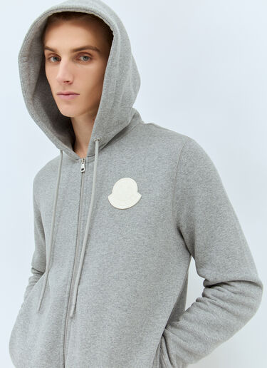 Zip-Up Sweatshirt Moncler Zip-Up Sweatshirt Grey mon0158027