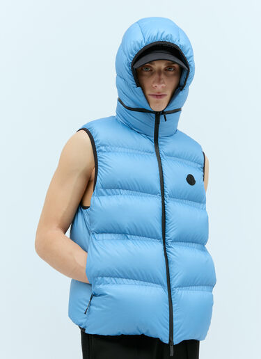 로고 프린트 베이스볼 캡 Moncler 로고 프린트 베이스볼 캡 네이비 mon0158034