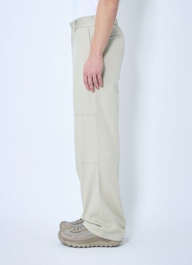 Moncler Twill Pants Beige mon0159015