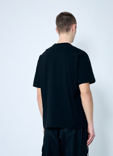 Moncler ダブルネックTシャツ ブラック mon0159025
