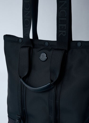 Small Tech Water-Repellent Tote Bag Moncler Small Tech Water-Repellent Tote Bag Black mon0159056