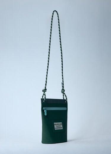 MONCLER X SALEH BEMBURY Amoeba Crossbody Pouch Green mon0159059