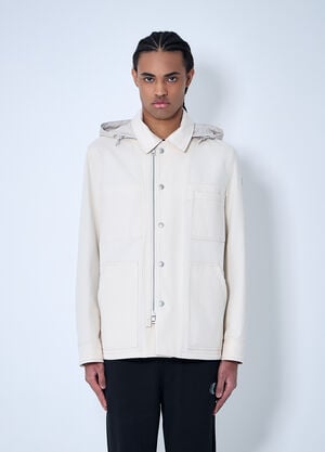 Moncler Guerledan Shirt Jacket White mon0160012