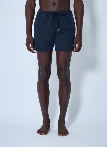 Moncler ロゴパッチスイムショーツ  ネイビー mon0160014