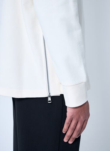 Moncler 徽标贴饰运动衫  白色 mon0160028