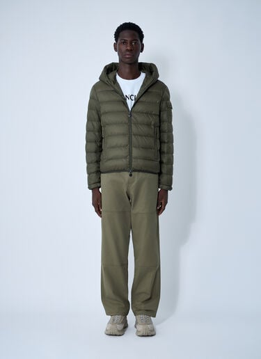 Moncler Najan Short Down Jacket Khaki mon0161004