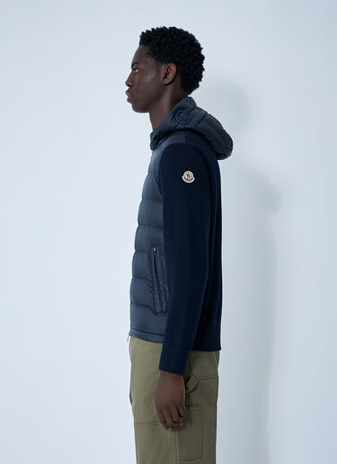 Wool Cardigan Moncler Wool Cardigan Navy mon0161009
