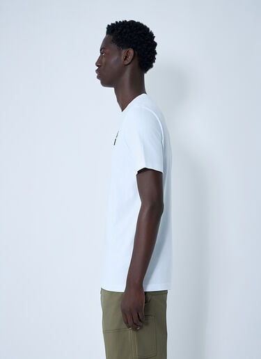 Moncler Logo Motif T-Shirt White mon0161029