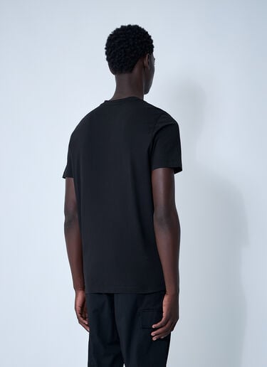 Moncler Logo Motif T-Shirt Black mon0161030