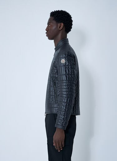 Lasne Biker Jacket Moncler Lasne Biker Jacket Black mon0161032