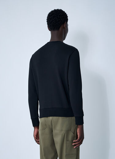 Logo Motif Sweatshirt Moncler Logo Motif Sweatshirt Black mon0161035