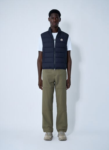 Moncler Contrin Down Vest Navy mon0161040