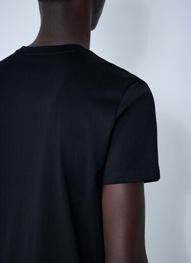 Moncler Logo Motif T-Shirt Black mon0161042