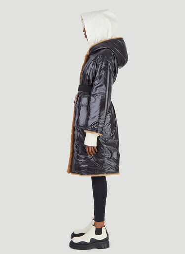 Actee High Shine Coat Moncler Actee High Shine Coat Black mon0246020