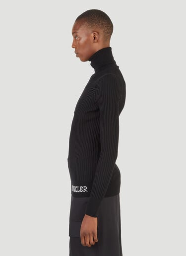 Turtleneck Sweater Moncler Turtleneck Sweater Black mon0246047