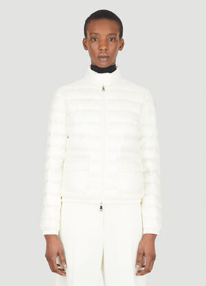 Moncler Lans Short Down Jacket White mon0247020