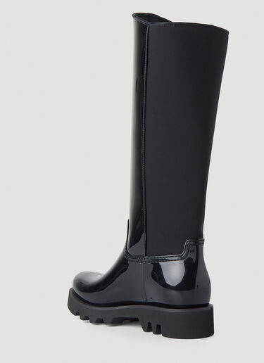 Gilla Rain Boots Moncler Gilla Rain Boots Black mon0248022