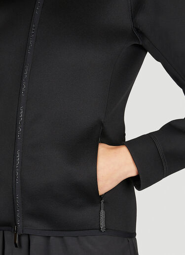 Moncler 후드 집업 스웨트셔츠 블랙 mon0253034