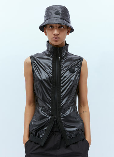 ロゴパッチバケットハット Moncler ロゴパッチバケットハット ブラック mon0255051