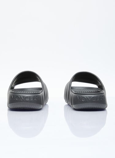 Moncler Lilo スライド ブラック mon0256032