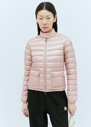 Moncler 란스 쇼트 다운 재킷 핑크 mon0257024