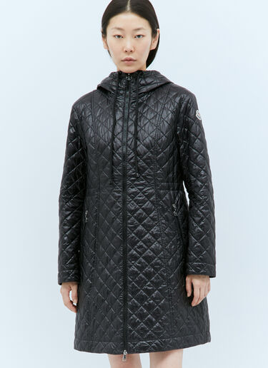 Bagnac Long Coat Moncler Bagnac Long Coat Black mon0257031